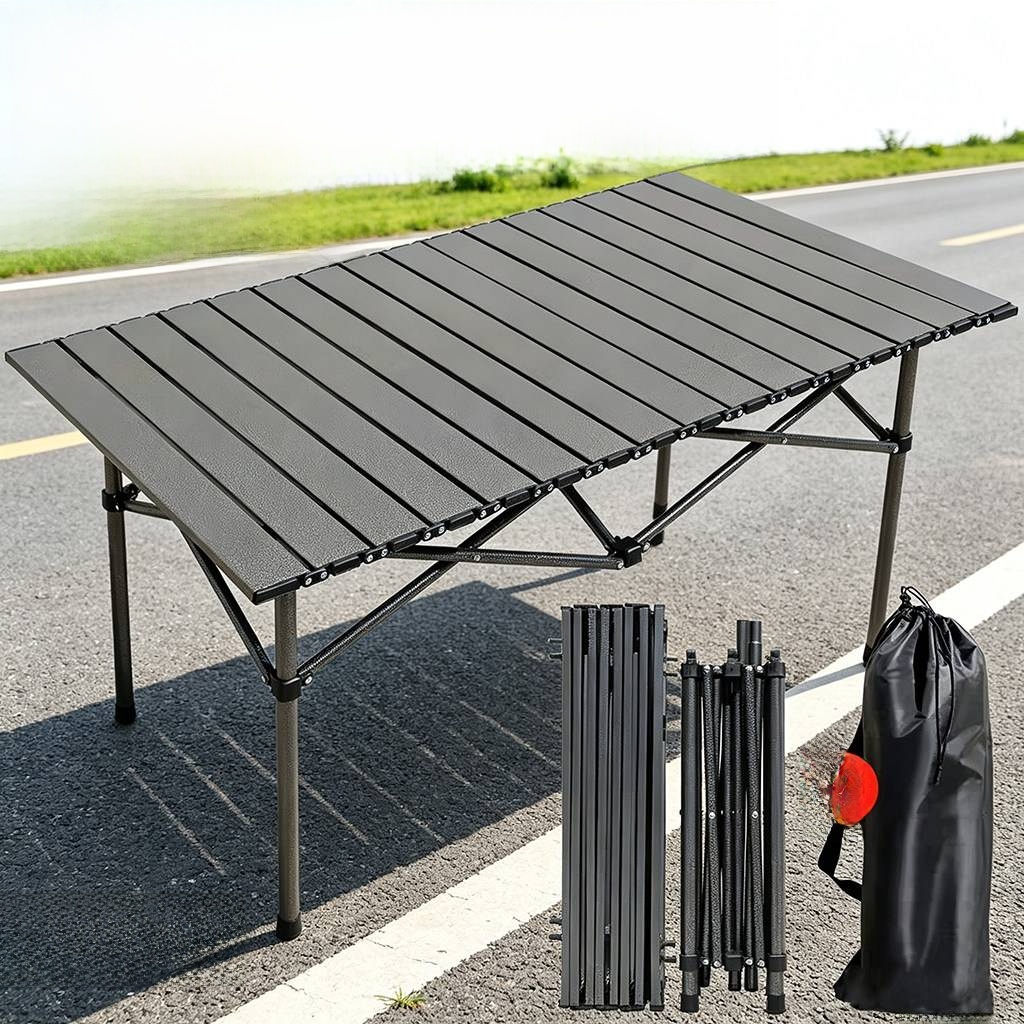 Camping Cooking Table - Meja Piknik Portabel untuk Berkemah di