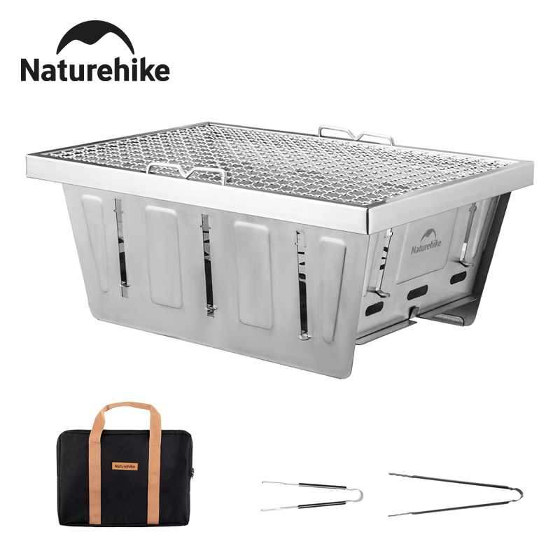 Pemanggang Arang Camping Natur - Camping Cooking Table ulasan dan harga