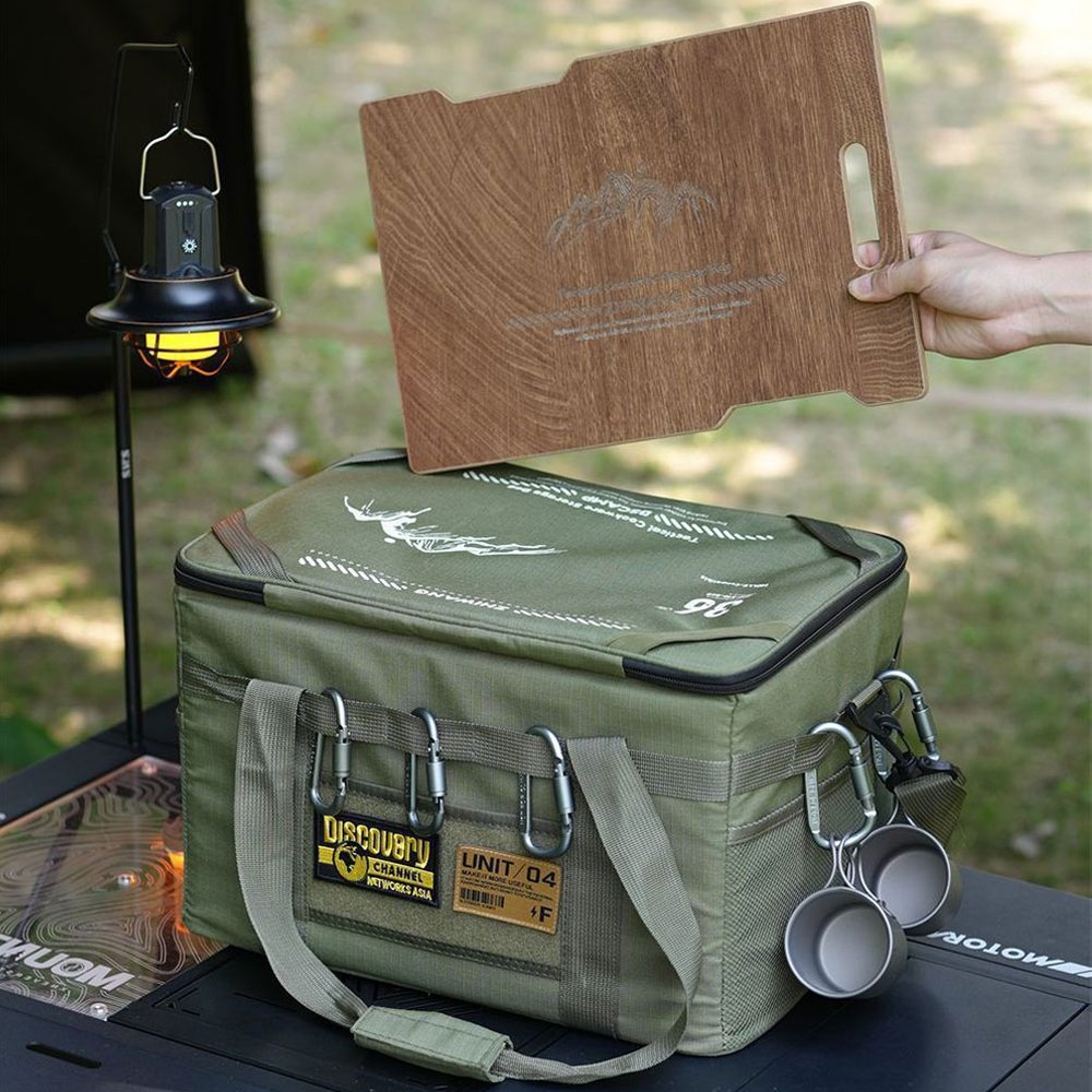 Tas Piknik Taktis 36L Tahan Ai - Camping Cooking Organizer ulasan dan harga