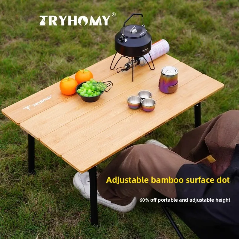 Tryhomy Meja Berkemah Luar Rua - Camping Cooking Table ulasan dan harga