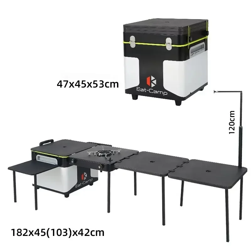JWQ-007 Kotak Dapur Camping Lu - Quality Camping Cooking Set ulasan dan harga