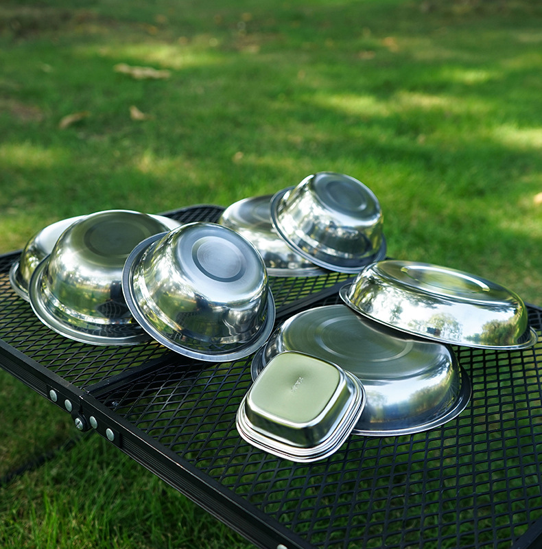 Set Peralatan Makan Portabel u - Camping Cooking Dining Set ulasan dan harga