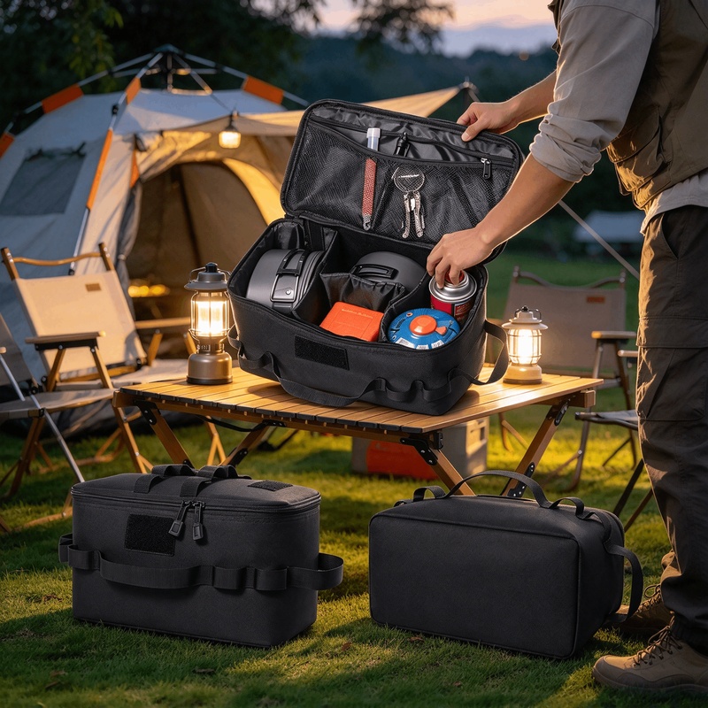 Tas Penyimpanan Perlengkapan C - Camping Cooking Organizer ulasan dan harga