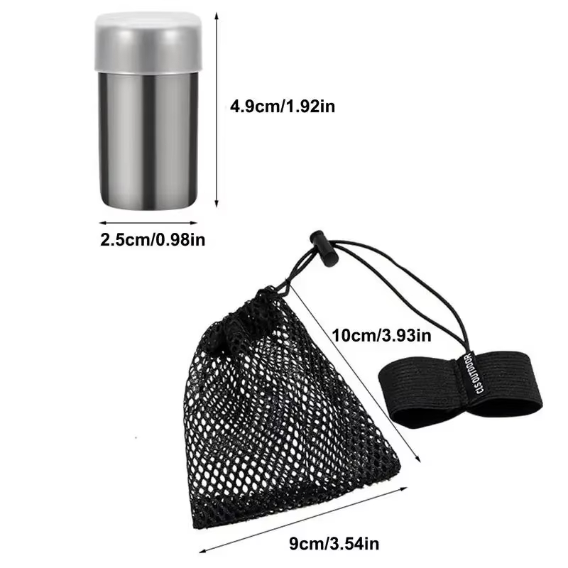 Botol Garam dan Merica Portabe - Camping Cooking Container ulasan dan harga