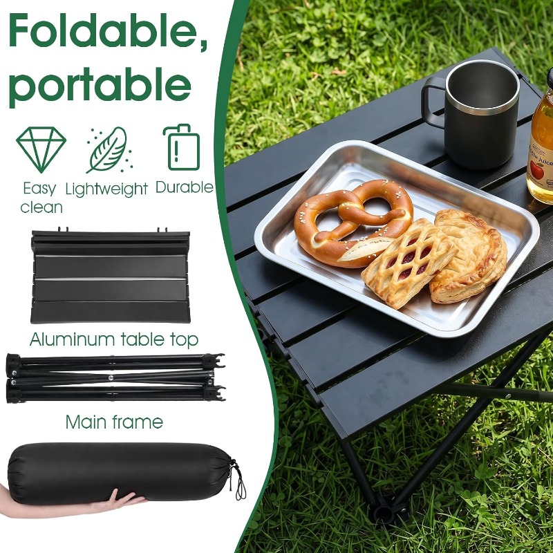 Meja Lipat Portabel untuk Berk - Camping Cooking Table ulasan dan harga