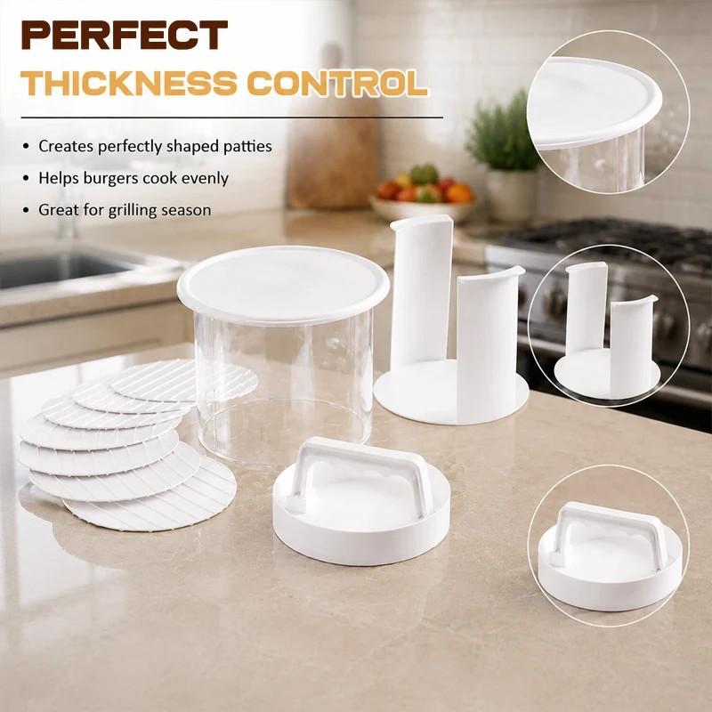 Alat Pembuat Patty Burger deng - Camping Cooking Container ulasan dan harga
