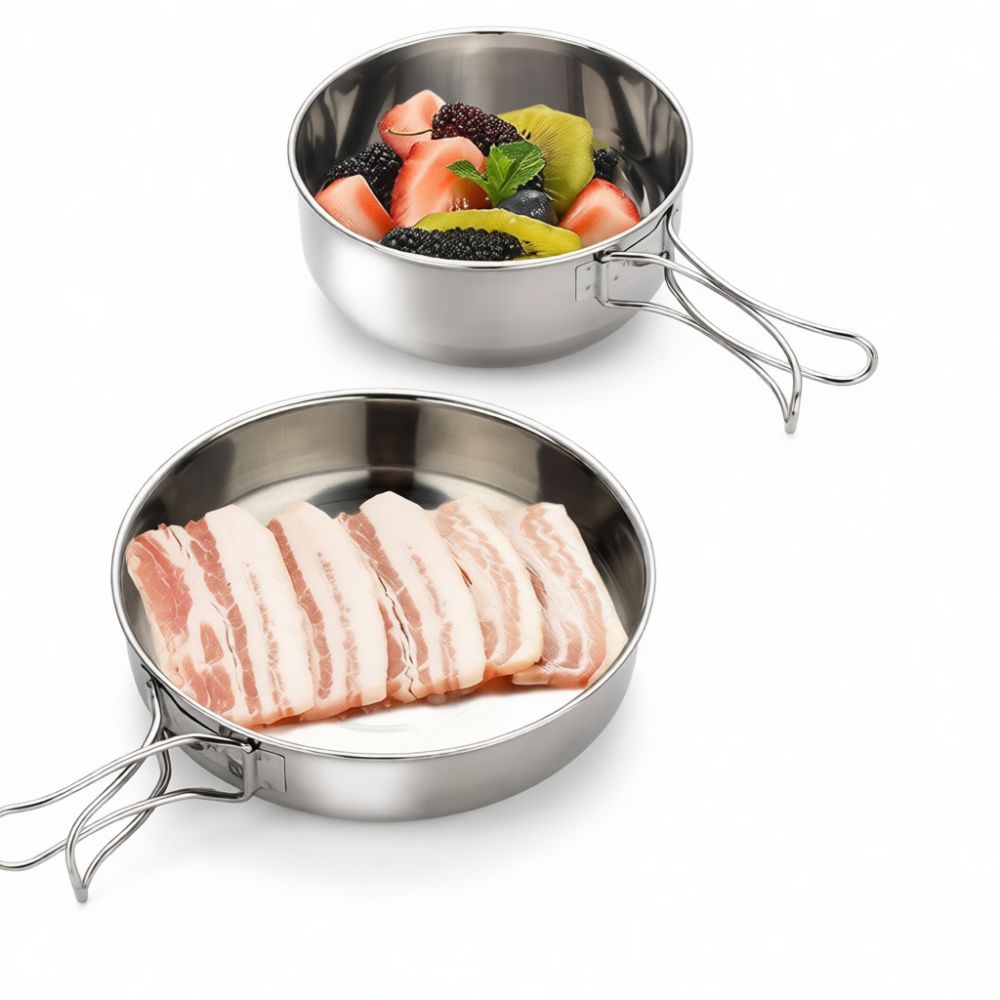 Set Peralatan Makan untuk Berk - Camping Cooking Dining Set ulasan dan harga