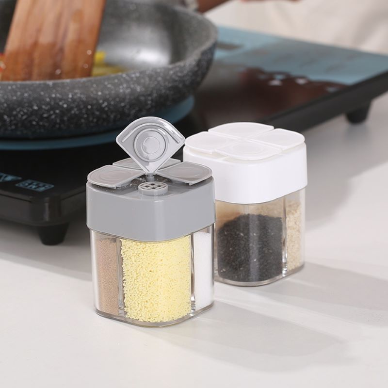 Toples Dispenser Bumbu Transpa - Camping Cooking Container ulasan dan harga